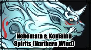 Nekomata and Komainu Spirits