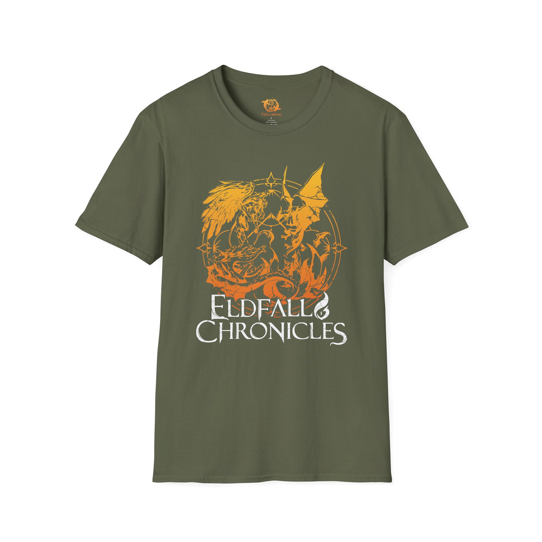 Flame Eldfall Chronicles T-Shirt | Softstyle Cotton