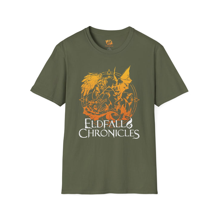 Flame Eldfall Chronicles T-Shirt | Softstyle Cotton