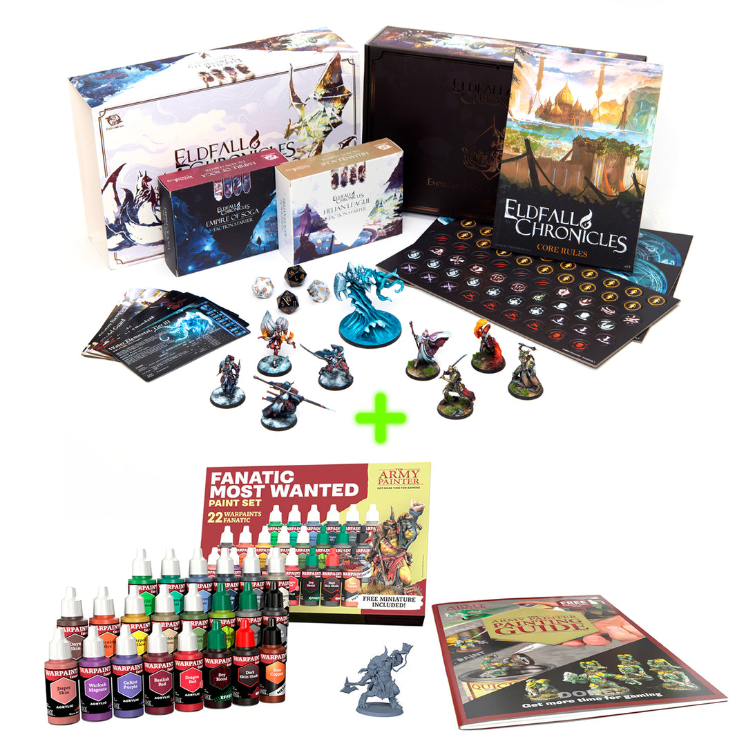 2P Starter Bundle: Empire vs. League + Most Wanted Paint Set