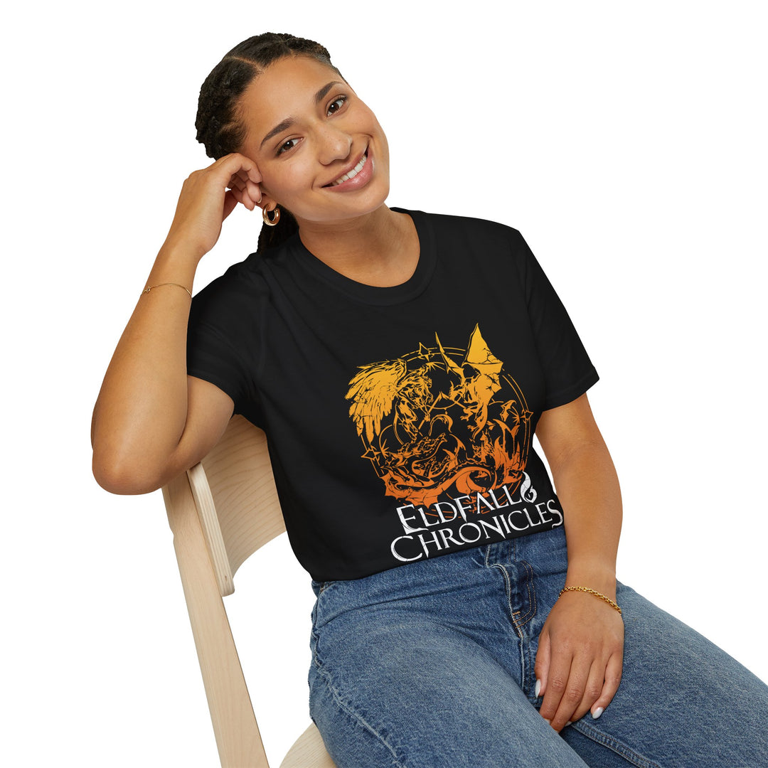 Flame Eldfall Chronicles T-Shirt | Softstyle Cotton