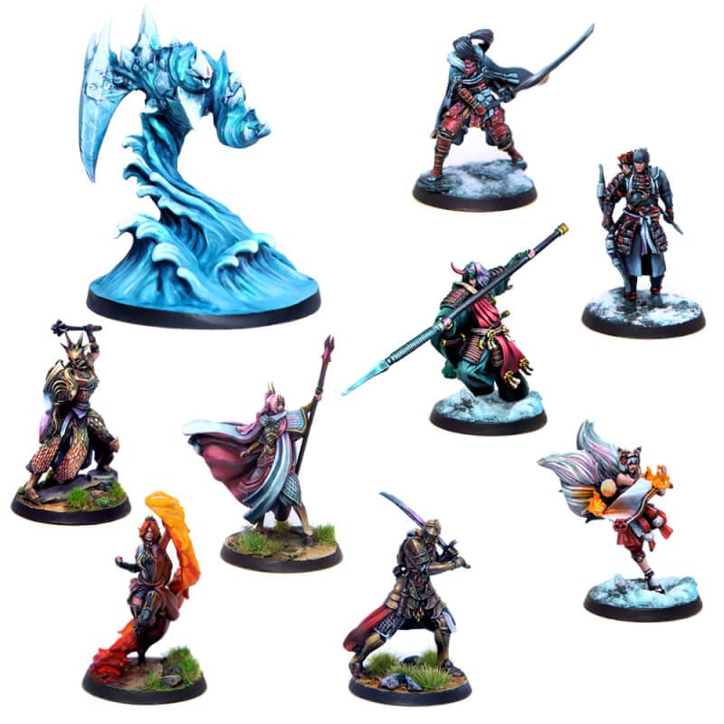 Two-Player Starter Set: Empire of Soga vs. Helian League