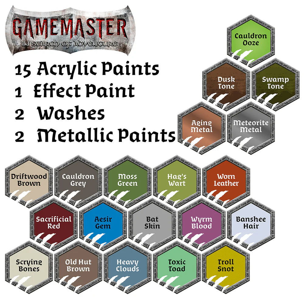 Komplet barv Gamemaster Wilderness Adventures