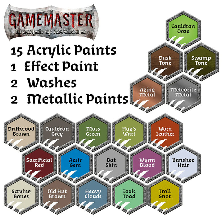 Komplet barv Gamemaster Wilderness Adventures