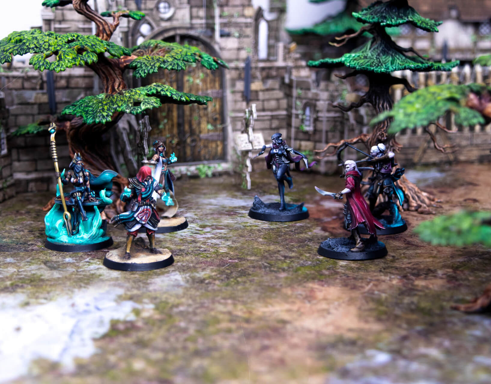 2 player board game Starter Set: Coalition of Thenion vs. Sand