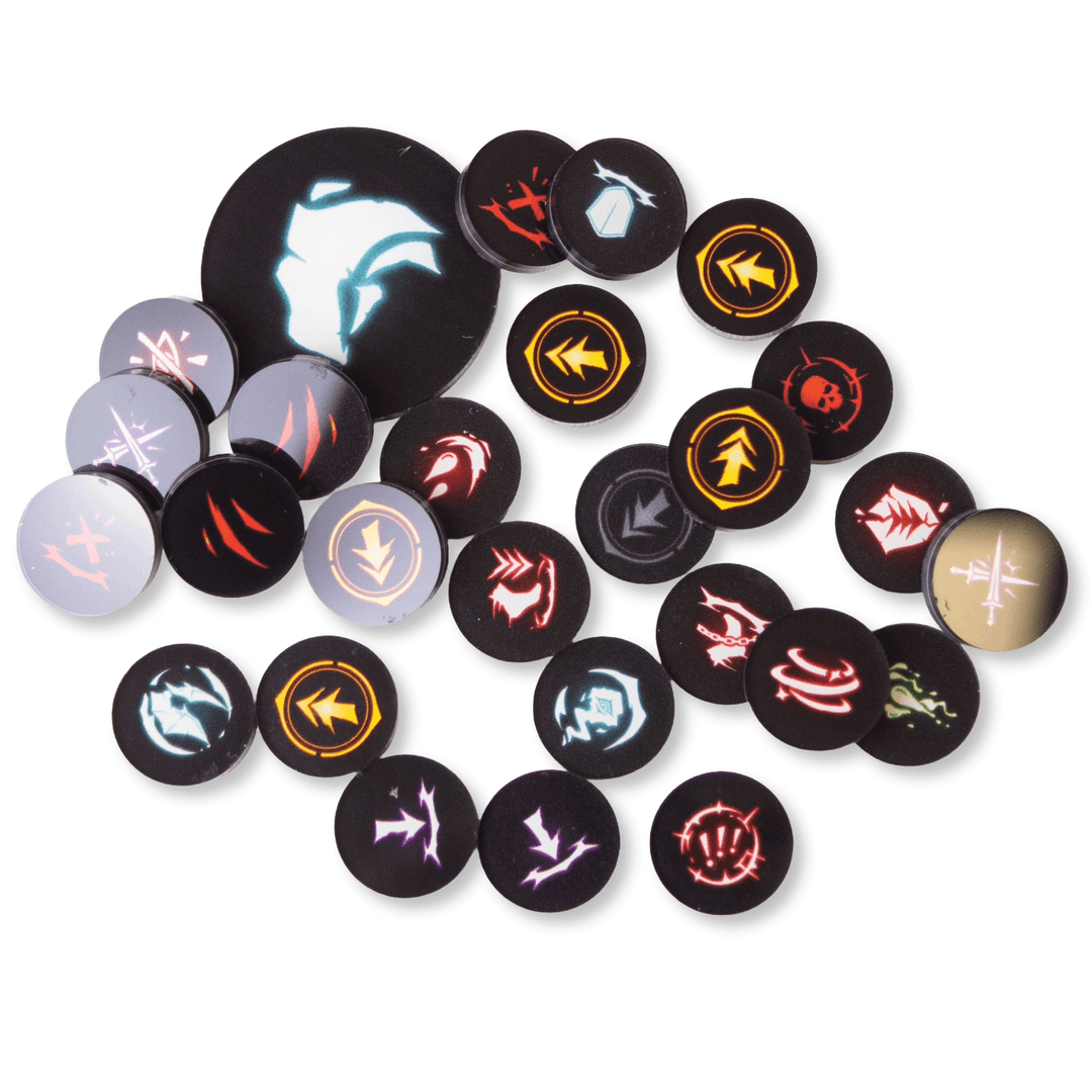 Acrylic Tokens Set