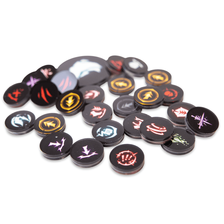 Acrylic Tokens Set